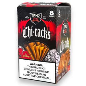 TENZ CIGAR WRAPS 5/2PK CHIRACKS 8CT BOX
