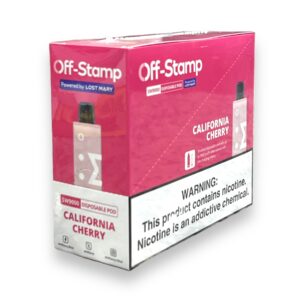 OFF-STAMP SW9000 PODS 5CT -CALIFORNIA CHERRY