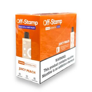 OFF-STAMP SW9000 PODS 5CT -JUICY PEACH