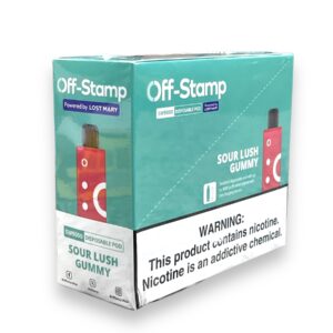 OFF-STAMP SW9000 PODS 5CT -SOUR LUSH GUMMY