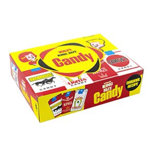 CM. WORLDS CLASSIC CANDY STICKS (CIGARETTES BOX) 24CT