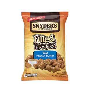 PEG SNYDERS 5OZ FILLED PIECES PEANUT BUTTER PRETZEL