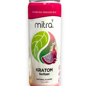 MITRA-9 KRATOM 12OZ CAN - SPARKLING DRAGON FRUIT