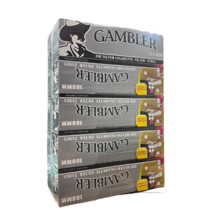 GAMBLER TUBE 100 SILVER 5CT