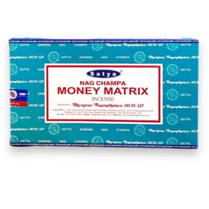 SATYA NAG CHAMPA 15GM MONEY MATRIX 12CT