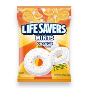 PEG LS HARD CANDY MINTS ORANGE 6.25OZ