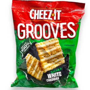 PEG CHEEZ IT GROOVES WHITE CHEDDAR 3.250Z