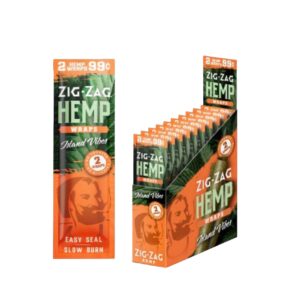 ZIG ZAG HEMP WRAPS ISLAND VIBES 2/.99 - 25CT