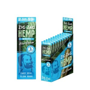 ZIG ZAG HEMP WRAPS BLUE DREAM 2/.99 - 25CT