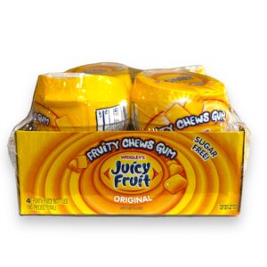WRIG JUICY FRUIT 4CT 40PCS ORIGINAL