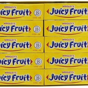 WRIG JUICY FRUIT 6CT 40PCS ORIGINAL