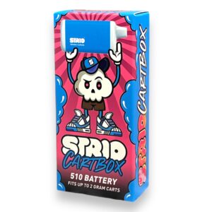 STRIO CARTBOX 510 BATTERY FIT 2G CART SINGLE - BLUE