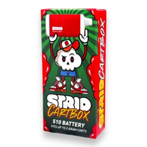 STRIO CARTBOX 510 BATTERY FIT 2G CART SINGLE - RED
