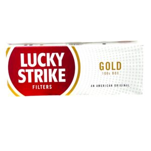 LUCKY STRIKE 100 GOLD BOX
