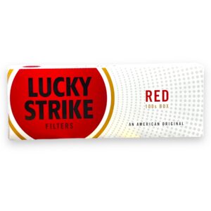 LUCKY STRIKE 100 FULL FLAVOR RED BOX