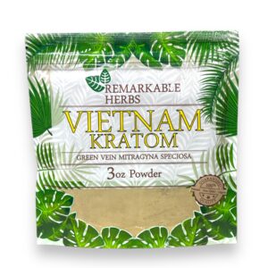 REMARKABLE 3OZ POWDER VIETNAM KRATOM