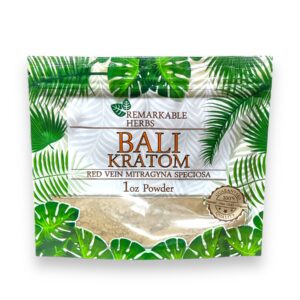 REMARKABLE 1OZ POWDER BALI KRATOM