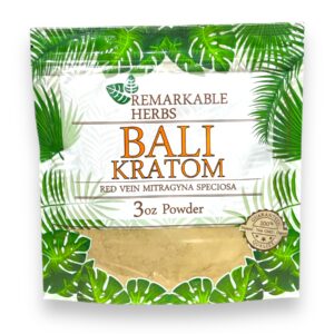REMARKABLE 3OZ POWDER BALI KRATOM