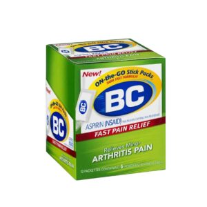 BC POWDER GREEN ARTHRITIS 6/12CT