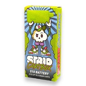 STRIO CARTBOX 510 BATTERY FIT 2G CART SINGLE - LEATHER GREEN
