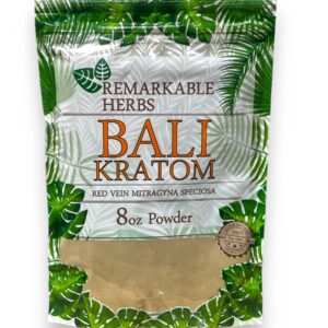 REMARKABLE 8OZ POWDER BALI KRATOM