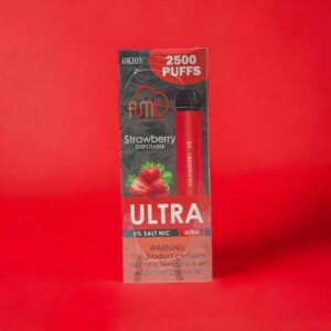 FUME ULTRA STRAWBERRY 2500 PUFFS 10CT