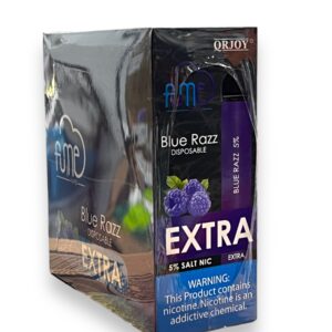 FUME EXTRA BLUE RAZZ 1500 PUFFS 10CT