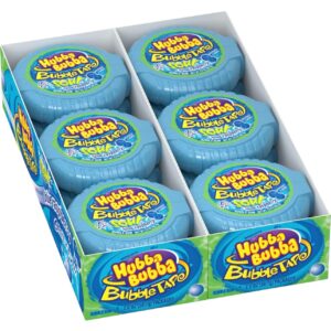 HUBBA BUBBA TAPE SOUR BLUE RASPBERRY 12CT