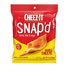 PEG CHEEZ-IT SNAP'D BAG 2.2OZ DOUBLE CHEESE