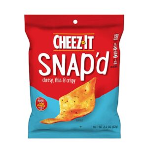 PEG CHEEZ-IT SNAP'D BAG 2.2OZ CHEDDAR SOUR CREAM & ONION