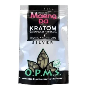 OPMS SILVER CAPS 72G/120CT GREEN MAENG DA