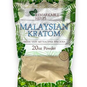 REMARKABLE 20OZ POWDER MALAYSIAN KRATOM
