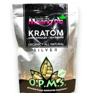 OPMS SILVER CAPS 144G/240CT GREEN MAENG DA