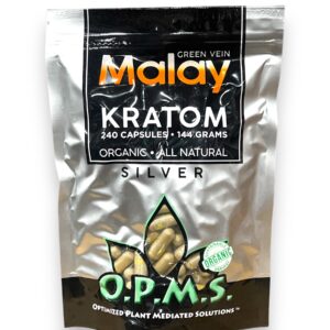 OPMS SILVER CAPS 144G/240CT MALAY