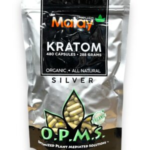 OPMS SILVER CAPS 288G/480CT MALAY