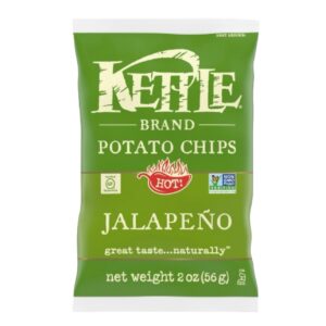 KETTLE BRAND CHIPS 2z JALAPENO EACH BAG