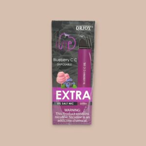 FUME EXTRA BLUEBERRY CC 1500 PUFFS 10CT