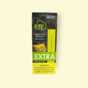 FUME EXTRA PISTACHIOS BANANA 1500 PUFFS 10CT