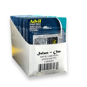 SELECT ADVIL 2PK LIQUI GELS BLISTER 12CT