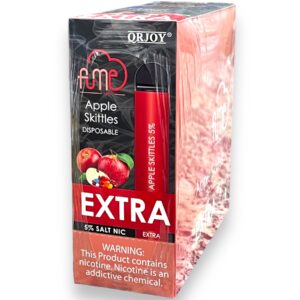 FUME EXTRA APPLE SKITTLES 1500 PUFFS 10CT