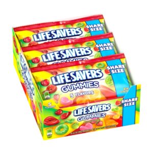 LIFE SAVERS GUMMIES 5FLAVORS 15CT 4.2OZ KING