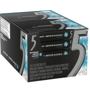WRIG 5 GUM 10CT ASCENT SLIMPACK
