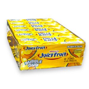 WRIG JUICY FRUIT 18CT BUBBLE GUM
