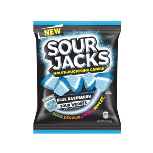 PEG SOUR JACKS WEDGES SOUR BLUE RASPBERRY 5OZ