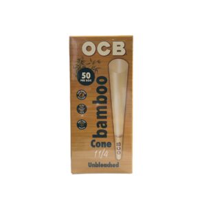 OCB CONE 50CT BAMBOO 11/4