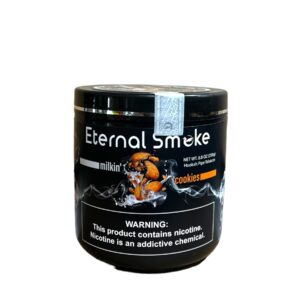 ETERNAL SMOKE HOOKAH TOBACCO 250GM 1CT MILKIN COOKIES