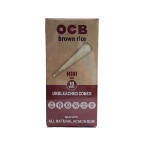 OOCB CONE BROWN RICE MINI  6/24CT