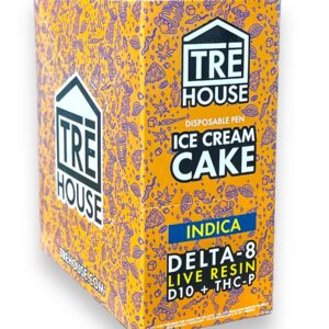 TRE HOUSE  D8 DISPOSABLE 10CT BOX- ICE CREAM CAKE