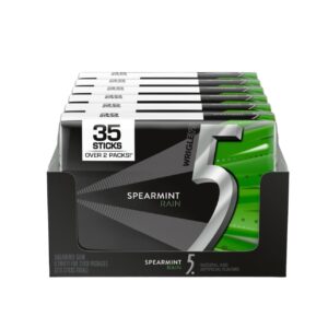 WRIG 5 GUM 35STICK RAIN SPEARMINT 6CT