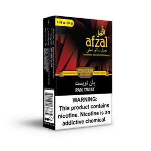 AFZAL TOBACCO 50GM 10CT - PAN TWIST